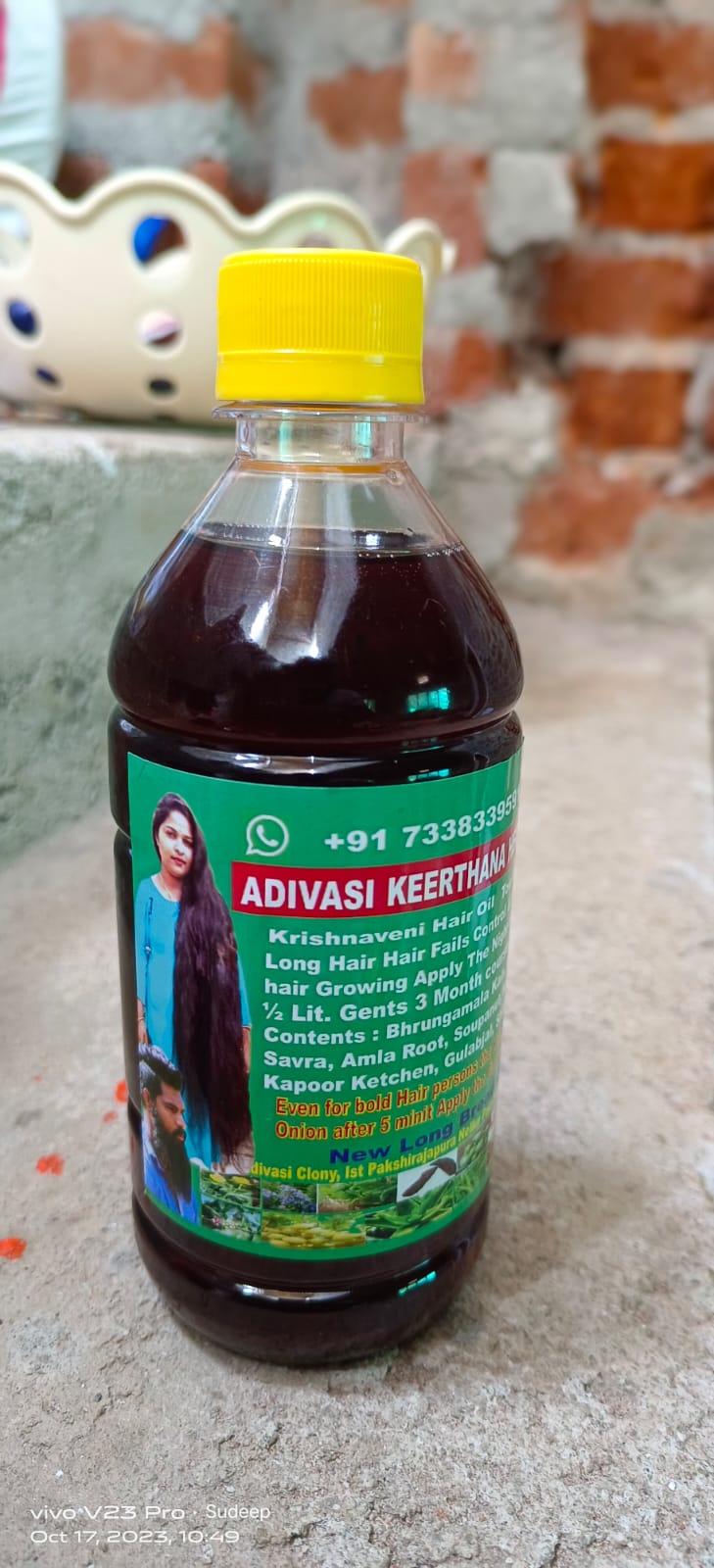 Adivasi Hakkipikki NaturalHair Oil